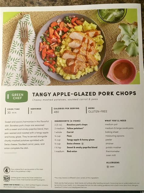green chef download recipe card|Balanced Diet Plans .